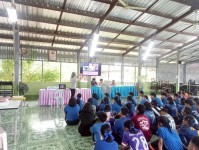 15 กรกฎาคม 2568 น.ส.พนิดา ตลับทอง จพง.ทันตสาธารณสุขปฏิบัติงาน พร้อมด้วยน.ส.โสภา วรนารถวิชัย ผู้ช่วยทันตกรรม ร่วมกับจนท.รพ.แม่ระมาด จัดกิจกรรมโครงการอบรมเชิงปฎิบัติการ ฟันสะอาด เหงือกแข็งแรง เพื่อถวายเป็นพระราชกุศลเนื่องในวันเสด็จสวรรคตของสมเด็จพระศรีนคริน