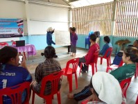 25 กรกฎาคม 2568 นายกัณตพงศ์ ฉลากมงคล ผช.จนท.สาธารณสุข สสช.บ้านห้วยกระทิง ร่วมเป็นวิทยากรอบรมโครงการ ชุมชนร่วมใจป้องกันยาเสพติด จัดโดย ศูนย์การเรียนรู้ชุมชนชาวไทยภูเขา“แม่ฟ้าหลวง”บ้านพะนิกรี