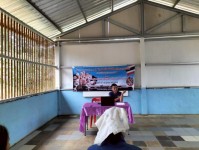 25 กรกฎาคม 2568 นายกัณตพงศ์ ฉลากมงคล ผช.จนท.สาธารณสุข สสช.บ้านห้วยกระทิง ร่วมเป็นวิทยากรอบรมโครงการ ชุมชนร่วมใจป้องกันยาเสพติด จัดโดย ศูนย์การเรียนรู้ชุมชนชาวไทยภูเขา“แม่ฟ้าหลวง”บ้านพะนิกรี