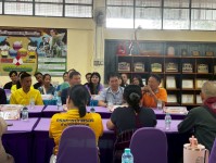 4 สิงหาคม 2568 นายอดิศร เทียนพานิช ผอ.รพ.สต.บ้านสันป่าไร่ ร่วมต้อนรับและให้ข้อมูลกับคณะกรรมการประเมินคุณภาพภายนอกจากสำนักงานรับรองมาตรฐานและประเมินคุณภาพการศึกษา(องค์กรมหาชน) สมศ. รอบที่ 5 ประจำปีงบประมาณ 2568 ณ ห้องประชุมโรงเรียนบ้านป่าไร่เหนือ