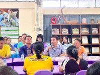 4 สิงหาคม 2568 นายอดิศร เทียนพานิช ผอ.รพ.สต.บ้านสันป่าไร่ ร่วมต้อนรับและให้ข้อมูลกับคณะกรรมการประเมินคุณภาพภายนอกจากสำนักงานรับรองมาตรฐานและประเมินคุณภาพการศึกษา(องค์กรมหาชน) สมศ. รอบที่ 5 ประจำปีงบประมาณ 2568 ณ ห้องประชุมโรงเรียนบ้านป่าไร่เหนือ