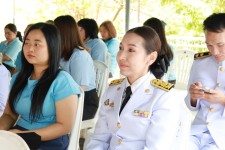 อบจ.ตาก เข้าร่วมพิธีเจริญพระพุทธมนต์และทำบุญตักบาตรถวายพระราชกุศล (ข้าวสาร อาหารแห้ง) เฉลิมพระเกียรติสมเด็จพระนางเจ้าสิริกิติ์ พระบรมราชินีนาถ พระบรมราชชนนีพันปีหลวง เนื่องในโอกาสวันเฉลิม