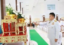 อบจ.ตาก เข้าร่วมพิธีเจริญพระพุทธมนต์และทำบุญตักบาตรถวายพระราชกุศล (ข้าวสาร อาหารแห้ง) เฉลิมพระเกียรติสมเด็จพระนางเจ้าสิริกิติ์ พระบรมราชินีนาถ พระบรมราชชนนีพันปีหลวง เนื่องในโอกาสวันเฉลิม