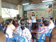 30 สิงหาคม 2568 นางอัจฉรา ทวีเกื้อกูลกิจ นายกองค์การบริหารส่วนจังหวัดตาก มอบหมายให้ รพ.สต.บ้านสันป่าไร่ โดยนางเสาร์แก้ว อ่วมพิทยา เจ้าพนักงานสาธารณสุข เป็นวิทยากรอบรมให้ความรู้โครงการพระราชดำริด้านสาธารณสุข โครงการสืบสานพระราชปณิธานสมเด็จย่าต้านภัยมะเร็งเ