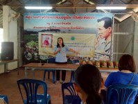 30 สิงหาคม 2568 นางอัจฉรา ทวีเกื้อกูลกิจ นายกองค์การบริหารส่วนจังหวัดตาก มอบหมายให้ รพ.สต.บ้านสันป่าไร่ โดยนางเสาร์แก้ว อ่วมพิทยา เจ้าพนักงานสาธารณสุข เป็นวิทยากรอบรมให้ความรู้โครงการพระราชดำริด้านสาธารณสุข โครงการสืบสานพระราชปณิธานสมเด็จย่าต้านภัยมะเร็งเ