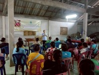 31 สิงหาคม 2568 นางอัจฉรา ทวีเกื้อกูลกิจ นายกองค์การบริหารส่วนจังหวัดตาก มอบหมายให้ รพ.สต.บ้านสันป่าไร่ โดยนางเสาร์แก้ว อ่วมพิทยา เจ้าพนักงานสาธารณสุข เป็นวิทยากรอบรมให้ความรู้โครงการพระราชดำริด้านสาธารณสุข โครงการสืบสานพระราชปณิธานสมเด็จย่าต้านภัยมะเร็งเ