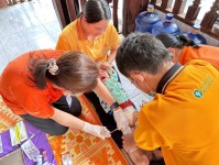 1 ก.ย.2568 รพ.สต.บ้านสันป่าไร่ ออกหน่วยให้บริการฉีดวัคซีนเด็กอายุ 2 เดือน ถึง 4 ปี , นักเรียนหญิงชั้น ป.5 และ นักเรียนชั้น ป.6 เขตพื้นที่ สสช.ห้วยกระทิง ( หมู่ 6 ต.พระธาตุ) รวม 21 ราย พร้อมทั้ง เจาะเลือดตรวจความเข้มข้นของเลือด(hct) และ จ่ายยา para syr , f