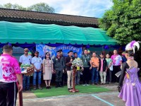 17 กันยายน 2568 นางอัจฉรา ทวีเกื้อกูลกิจ นายกองค์การบริหารส่วนจังหวัดตาก มอบหมายให้ นายอดิศร เทียนพานิช ผอ.รพ.สต.บ้านสันป่าไร่ ร่วมกิจกรรมกีฬาสีโรงเรียนบ้านป่าไร่เหนือ“ป่าไร่เหนือเกมส์”