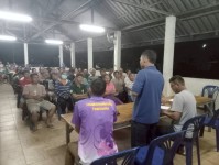 2 ตุลาคม 2568 นางอัจฉรา ทวีเกื้อกูลกิจ นายกองค์การบริหารส่วนจังหวัดตาก มอบหมายให้ นางเสาร์แก้ว อ่วมพิทยา เจ้าพนักงานสาธารณสุข รพ.สต.บ้านสันป่าไร่ เข้าร่วมประชุมประจำเดือนของหมู่บ้าน เพื่อรับฟังข้อมูลข่าวสารจากทางอำเภอแม่ระมาด พร้อมทั้งแจ้งสถานการณ์โรคติดต