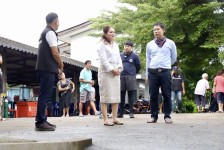 (นายกจอย) นายก อบจ.ตาก ลงพื้นที่ตรวจติดตามสถานการณ์ และให้กำลังใจ เจ้าหน้าที่ผู้ปฏิบัติงานในภารกิจค้นหาเด็กสูญหาย พลัดตกแม่น้ำปิงวันที่ 3