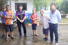 (นายกจอย) นายก อบจ.ตาก ลงพื้นที่ตรวจติดตามสถานการณ์ และให้กำลังใจ เจ้าหน้าที่ผู้ปฏิบัติงานในภารกิจค้นหาเด็กสูญหาย พลัดตกแม่น้ำปิงวันที่ 3