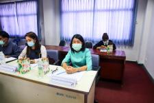 เข้าร่วมการประชุมคณะกรรมการขับเคลื่อนไทยไปด้วยกันระดับจังหวัด จังหวัดตาก ครั้งที่ 1/2565