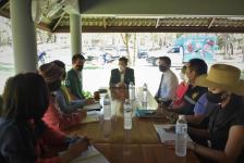 นายกองค์การบริหารส่วนจังหวัดตาก ในฐานะผู้อำนวยการอุทยานธรณีไม้กลายเป็นหินตากลงพื้นที่เพื่อหารือแนวทางการพัฒนาและประชาสัมพันธ์ การท่องเที่ยวเชิงธรณีวิทยา ณ อุทยานแห่งชาติดอยสอยมาลัย - ไม้กลายเป็นหิน จังหวัดตาก