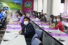 เข้าร่วมการประชุมการตรวจราชการตามแผนการตรวจราชการแบบบูรณาการของผู้ตรวจราชการสำนักนายกรัฐมนตรี และผู้ตรวจการกระทรวง ประจำปีงบประมาณ พ.ศ.2565 รอบที่ 1