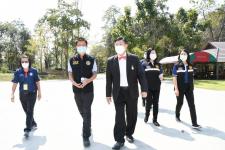 นายณัฐวุฒิ ทวีเกื้อกูลกิจ นายกองค์การบริหารส่วนจังหวัดตาก ในฐานะผู้อำนวยการอุทยานธรณีไม้กลายเป็นหินตาก เป็นประธานในพิธีเปิดโครงการอบรมมัคคุเทศก์คืนถิ่น รุ่นที่ 1 ประจำปีงบประมาณ พ.ศ. 2565