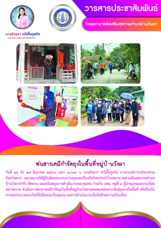 วันที่ 16 ถึง 17 มิถุนายน 2569 (บ้านวังผา)