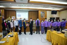 นายณัฐวุฒิ ทวีเกื้อกูลกิจ นายกองค์การบริหารส่วนจังหวัดตาก ร่วมต้อนรับและแสดงความยินดี กับนางสาวเปรมกมล ธีโรภาส รองปลัดองค์การบริหารส่วนจังหวัดเชียงใหม่