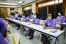 นายณัฐวุฒิ ทวีเกื้อกูลกิจ นายกองค์การบริหารส่วนจังหวัดตาก ร่วมต้อนรับและแสดงความยินดี กับนางสาวเปรมกมล ธีโรภาส รองปลัดองค์การบริหารส่วนจังหวัดเชียงใหม่