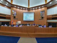 องค์การบริหารส่วนจังหวัดตาก ให้การต้อนรับคุณจณิน วัฒนปฤดา ประชาสัมพันธ์สมาคมธรณีวิทยาแห่งประเทศไทย พร้อมด้วยคณะ ในการหารือแนวทางการจัดทำสื่อประชาสัมพันธ์ นำเสนอข้อมูลอุทยานธรณีไม้กลายเป็นหินตาก