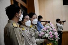 นายก อบจ.ตาก เข้าร่วมพิธีถวายราชสักการะ และกล่าวถวายราชสดุดีพระบาทสมเด็จพระจุลจอมเกล้าเจ้าอยู่หัว เนื่องในวันท้องถิ่นไทย ประจำปี 2565