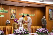 นายก อบจ.ตาก เข้าร่วมพิธีถวายราชสักการะ และกล่าวถวายราชสดุดีพระบาทสมเด็จพระจุลจอมเกล้าเจ้าอยู่หัว เนื่องในวันท้องถิ่นไทย ประจำปี 2565