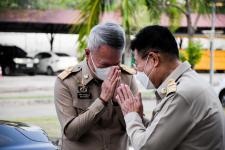 นายก อบจ.ตาก เข้าร่วมพิธีถวายราชสักการะ และกล่าวถวายราชสดุดีพระบาทสมเด็จพระจุลจอมเกล้าเจ้าอยู่หัว เนื่องในวันท้องถิ่นไทย ประจำปี 2565