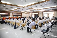 นายณัฐวุฒิ ทวีเกื้อกูลกิจ นายกองค์การบริหารส่วนจังหวัดตาก เป็นประธานในการเปิดโครงการฝึกอบรมคุณธรรมและจริยธรรม