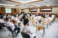 นายณัฐวุฒิ ทวีเกื้อกูลกิจ นายกองค์การบริหารส่วนจังหวัดตาก เป็นประธานในการเปิดโครงการฝึกอบรมคุณธรรมและจริยธรรม