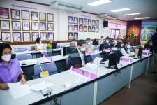 รองนายกองค์การบริหารส่วนจังหวัดตาก พร้อมเจ้าหน้าที่ เข้าร่วมการประชุมคณะกรรมอนุกรรมการการดำเนินงานตามยุทธศาสตร์ชาติว่าด้วยการป้องกันและปราบปรามการทุจริตจังหวัดตาก ครั้งที่ 1/2565 