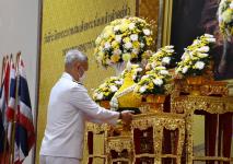 เข้าร่วมพิธีงานวันที่ระลึกพระบาทสมเด็จพระนั่งเกล้าเจ้าอยู่หัว พระมหาเจษฎาราชเจ้า