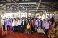 นายก อบจ.ตาก เป็นประธานในพิธีเปิดโครงการฝึกอบรมทักษะและพัฒนาคุณภาพชีวิตคนพิการ ประจำปีงบประมาณ พ.ศ. 2565 รุ่นที่ 1