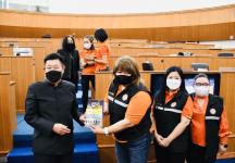 เข้าร่วมการประชุมหารือการดำเนินโครงการอุทยานธรณีไม้กลายเป็นหินตาก ร่วมกับ กรมทรัพยากรธรณี