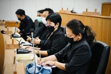 เข้าร่วมการประชุมหารือการดำเนินโครงการอุทยานธรณีไม้กลายเป็นหินตาก ร่วมกับ กรมทรัพยากรธรณี