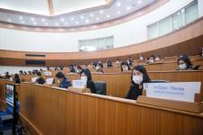 นายกองค์การบริหารส่วนจังหวัดตาก เป็นประธานการประชุมคณะผู้บริหาร หัวหน้าส่วนราชการ หัวหน้าฝ่าย และผู้เกี่ยวข้อง องค์การบริหารส่วนจังหวัดตาก ประจำเดือนเมษายน 2565