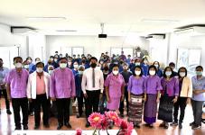 รองนายก อบจ.ตาก เป็นประธานในพิธีเปิดโครงการฝึกอบรมเพื่อส่งเสริมการพัฒนาคุณภาพชีวิตผู้สูงอายุ ประจำปีงบประมาณ พ.ศ. 2565 รุ่นที่ 2