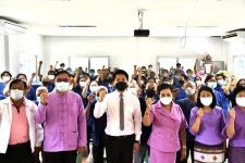 รองนายก อบจ.ตาก เป็นประธานในพิธีเปิดโครงการฝึกอบรมเพื่อส่งเสริมการพัฒนาคุณภาพชีวิตผู้สูงอายุ ประจำปีงบประมาณ พ.ศ. 2565 รุ่นที่ 2