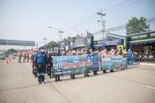 อบจ.ตาก จัดตั้งศูนย์ปฏิบัติการป้องกันและลดอุบัติเหตุทางถนนช่วงเทศกาลสงกรานต์จังหวัดตาก 11-17 เมษายน 2565 "ชีวิตวิถีใหม่ ขับขี่อย่างปลอดภัย ไร้อุบัติเหตุ”