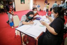 เป็นประธานในพิธีเปิดโครงการฝึกอบรมเสริมสร้างครอบครัวเข้มแข็งของสตรีและบุคคลในครอบครัว ประจำปีงบประมาณ พ.ศ. 2565 รุ่นที่ 1