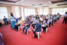 เป็นประธานในพิธีเปิดโครงการฝึกอบรมเสริมสร้างครอบครัวเข้มแข็งของสตรีและบุคคลในครอบครัว ประจำปีงบประมาณ พ.ศ. 2565 รุ่นที่ 1