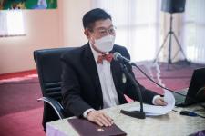 เป็นประธานในพิธีเปิดโครงการฝึกอบรมเสริมสร้างครอบครัวเข้มแข็งของสตรีและบุคคลในครอบครัว ประจำปีงบประมาณ พ.ศ. 2565 รุ่นที่ 1