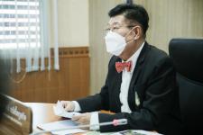 นายกองค์การบริหารส่วนจังหวัดตาก ในฐานะผู้อำนวยการอุทยานธรณีไม้กลายเป็นหินจังหวัดตาก เข้าร่วมการประชุมทางวิชาการเครือข่ายอุทยานธรณีประเทศไทย ครั้งที่ 1