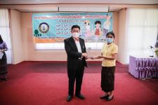 เป็นประธานในพิธีเปิดโครงการฝึกอบรมเสริมสร้างครอบครัวเข้มแข็งของสตรีและบุคคลในครอบครัว ประจำปีงบประมาณ พ.ศ. 2565 รุ่นที่ 3