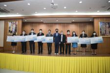 รองนายกองค์การบริหารส่วนจังหวัดตาก เป็นประธานในพิธีเปิดโครงการเงินอุดหนุนเพื่อจัดหาสื่อการเรียนการสอน และมอบเงินอุดหนุนด้านการศึกษา ขององค์การบริหารส่วนจังหวัดตาก ประจำปีงบประมาณ พ.ศ.2565 