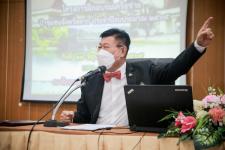 นายกองค์การบริหารส่วนจังหวัดตาก เป็นประธานในพิธีเปิดโครงการฝึกอบรมเครือข่ายป่าชุมชนจังหวัดตาก ประจำปีงบประมาณ พ.ศ. 2565