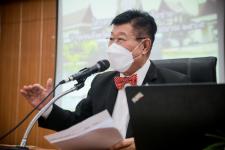 นายกองค์การบริหารส่วนจังหวัดตาก เป็นประธานในพิธีเปิดโครงการฝึกอบรมเครือข่ายป่าชุมชนจังหวัดตาก ประจำปีงบประมาณ พ.ศ. 2565