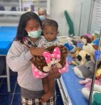 รพ.สต.บ้านสันป่าไร่ ฉีดวัคซีนเด็กอายุ0-5ปี,ตรวจสุขภาพช่องปาก,เคลือบฟลูออไรด์,เจาะเลือดตรวจhct,จ่ายยาpara syr,ferrous syr และแจกของให้เด็ก ๆ ทุกคน