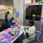 รพ.สต.บ้านสันป่าไร่ จ่ายยา pt NCD กลุ่ม 1 (DM)