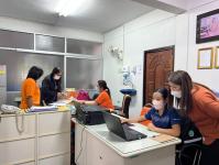 รพ.สต.บ้านสันป่าไร่ รับการติดตามการบันทึกบัญชี รายงานการเงินงบทดลอง และรายละเอียดประกอบ