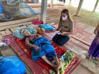 25/4/2566 จนท.ทันตาภิบาล รพ.สต.บ้านสันป่าไร่ร่วมกับกลุ่มงานทันตกรรม รพ.แม่ระมาด