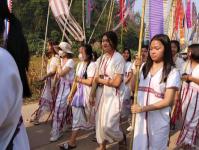 27/4/66 จนท.รพ.สต.บ้านสันป่าไร่ ร่วมงานประเพณีสรงน้ำพระธาตุ ประจำปี พ.ศ. 2566 จัดโดยองค์การบริหารส่วนตำบลพระธาตุ ณ สำนักสงฆ์บ้านตีนธาตุ